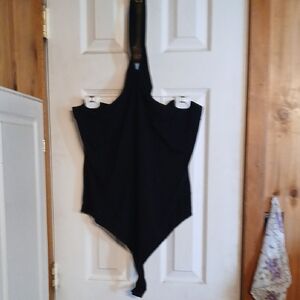 ASOS Black Halter Bodysuit
